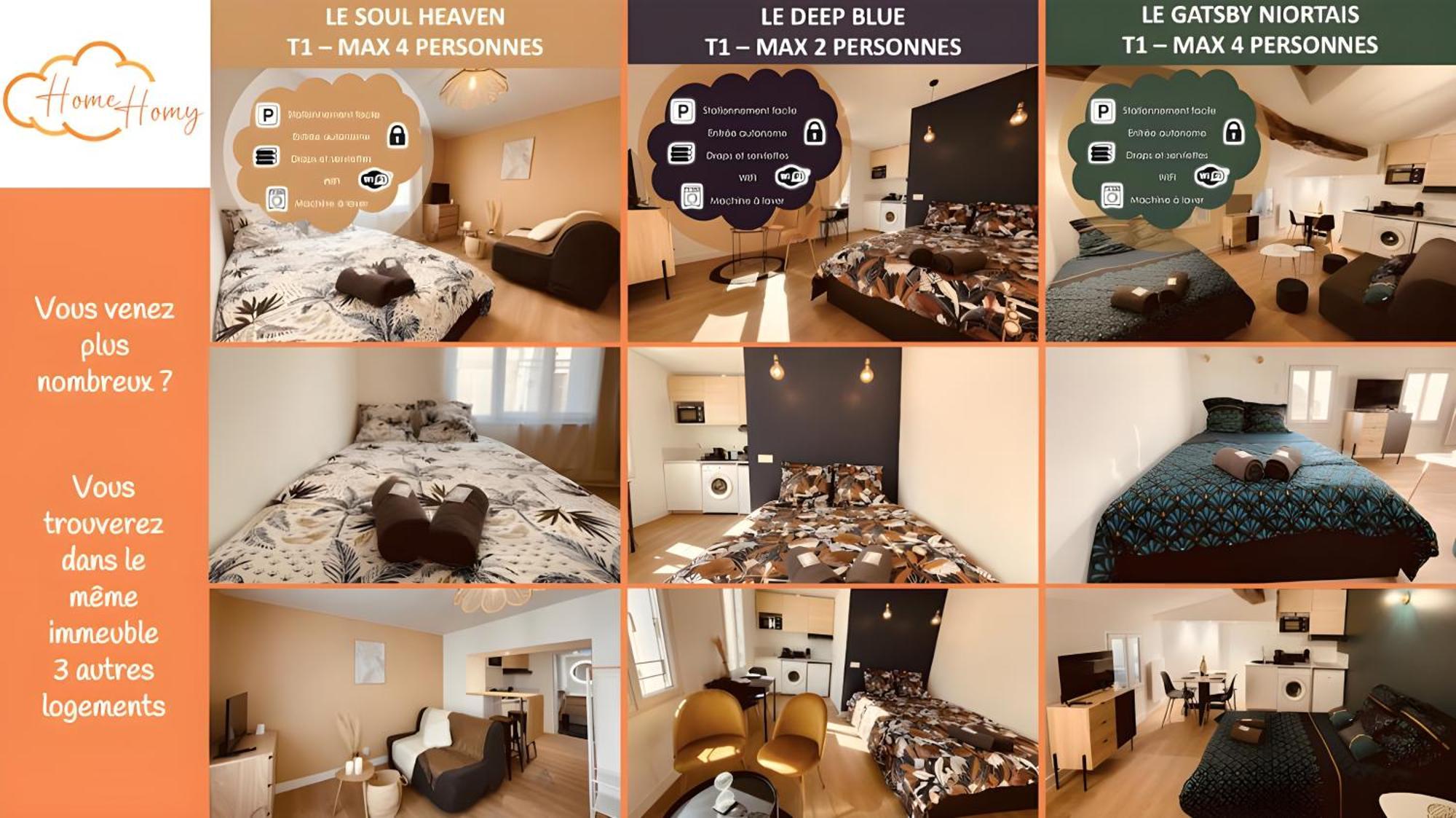 Apartamento Le Wild Terracota - Centre hitorique - Wifi et Netflix - stationnement à proximité Niort Exterior foto