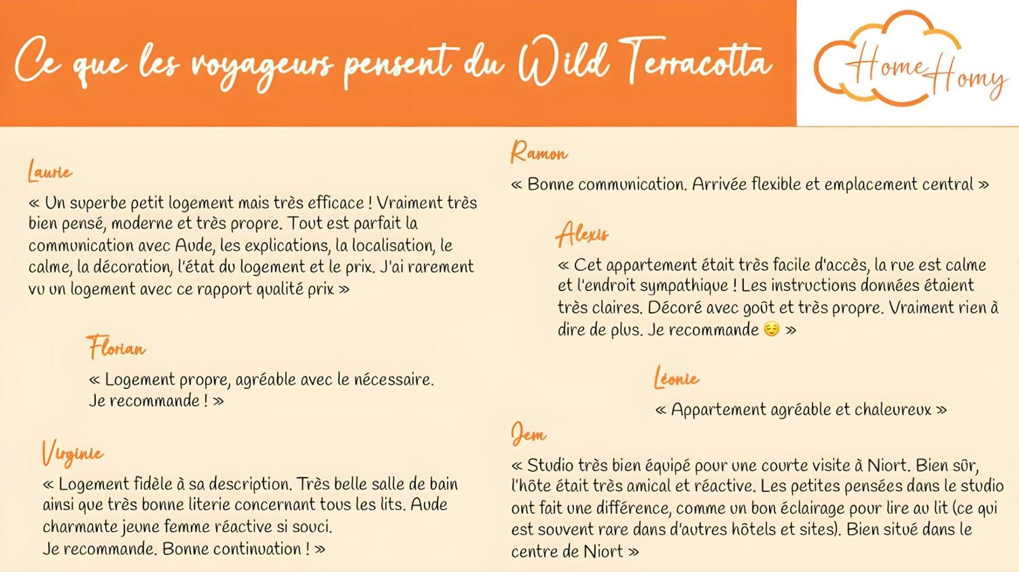 Apartamento Le Wild Terracota - Centre hitorique - Wifi et Netflix - stationnement à proximité Niort Exterior foto